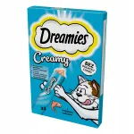DREAMIES kreemjas l&otilde;hesn&auml;kk t&auml;iskasvanud kassidele, 4 x 10 g