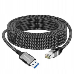 USB v&otilde;rguadapter RJ45, Gigabit Ethernet, 10 m