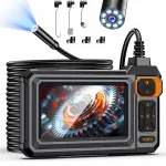 Endoskoopkaamera 5 m HD, LCD-ekraan, USB, 8 LED, IP67, torudele
