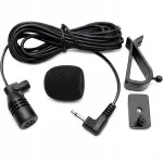 Auto mikrofon klambriga, 2,5 mm &uuml;hendus, 1 m kaabel