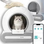 Ise puhastuv nutikas kassiliivakast, 65 l, WiFi