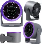 Lauaarvuti ventilaator Tiross, suur, aku, titaangraafiit