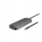 Chieftec dokipunkt HDMI 4K, RJ-45, USB-C, SD ja microSD kaartide lugejaga