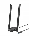 Traadita USB v&otilde;rguadapter BROSTREND AX1800, WiFi 6, &uuml;hilduv Linuxi ja Windows 11/10-ga