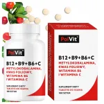 C-vitamiini, B12 ja foolhappe tabletid PolVit
