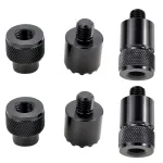 Magnetilised kalap&uuml;&uuml;gikinnitusadapterid 3/8'', 4 tk, mustad, signaaligadele