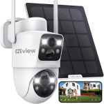 V&auml;litingimuste p&auml;ikeseenergia kaamera CZEview 4MP, WiFi, 360&deg; topeltoptiline, v&auml;rviline &ouml;&ouml;vaade