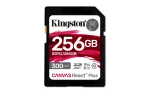 Kingston Canvas React Plus 256GB SD m&auml;lukaart