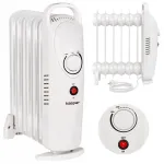 Elektriline &otilde;liradiaator, 7 sektsiooni, 700 W, termostaadiga
