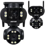 V&auml;lisside WiFi-kaamera JORTAN JT-9680 Dual, 2 objektiivi, PTZ, AI, Yoosee