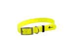Koera kaelarihm BioThane 25 mm, kollane, sobib Garmin, eSEEK GPS ja DogTrace