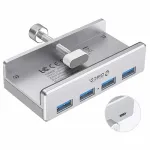 USB 3.0 jagaja, 4 porti, alumiinium, monitorile kinnitatav