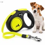 Automaatne rihm koertele Flexi Neon Roz, 5 m, peegeldav, kuni 15 kg