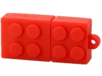 32 GB punane LEGO stiilis USB m&auml;lupulk
