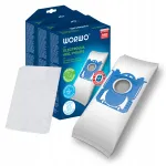 WORWO ELMB01 tolmuimejakotid, 12 tk, sobivad Electrolux, Philips, AEG, filtritega