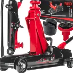 H&uuml;drauliline madal autolift Frog, 2,5 t kummilise padjaga