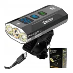 PRO LIGHT 2 USB jalgratta tuli 1200LM Powerbank IPX65 13 LED režiimi