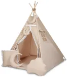 Laste TIPI WIGWAM telk matiga ja 5 padjaga