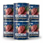 John Dog Berry Adult koeratoit veiseliha ja mustikatega, 6 x 800 g