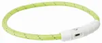 Helkuriga USB kaelarihm TRIXIE, roheline, XS-S, 35 cm