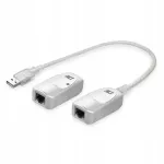 ACT AC6060 USB 2.0 kuni RJ45 Ethernet adapter, v&otilde;rgupikendus kuni 60 m CAT5/CAT6 kaudu