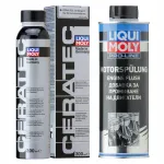 Mootori hoolduskomplekt LIQUI MOLY CERATEC 300 ml + PROLINE ENGINE RINSE 500 ml