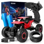 Kaugjuhtimisega suur maastur, metallist, 4x4, kahe akuga