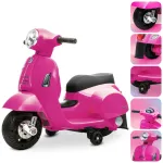 Laste elektriline t&otilde;ukeratas Vespa MINI, fuksiaroosa
