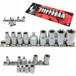 Mertz padrunv&otilde;tmete komplekt 1/4" 3/8" t&uuml;&uuml;p-E M12171 x9