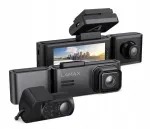 4K videoregistraator esikaamerate, tagakaamera ja keskkameraga TAXI