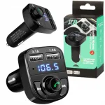 Autoline FM Bluetooth saatja, 2 USB laadimisporti, MP3/WMA tugi
