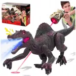 Juhtmevaba dinosaurus koos heli-, valgus- ja veeefektidega