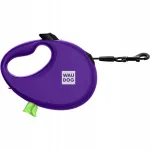 WAUDOG R-LEASH automaatne jalutusrihm kotikestega, lilla, suurus S