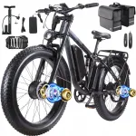 Elektriline jalgratas ORZEL K17, 2000W, 25Ah, 50 km/h, 120 hj, topeltmootorid, 26"x4.0