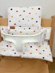 Stokke Tripp Trapp 2in1 veekindlad poolringjad valged padjad