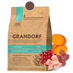 Kuiv koeratoit Grandorf 4 Meat Medium Maxi, 10 kg + kingitus