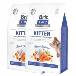 Steriliseeritud kassipoegade teraviljavaba toit Brit Care l&otilde;hega, 2 x 0,4 kg (0,8 kg)