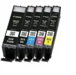 Canon PGI550 CLI551 originaalsed tindikassetid