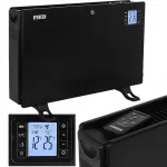 Elektriline konvektor-radiaator TIMER AIR SUPPLY, must, 2000 W