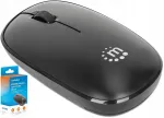 Juhtmevaba hiir Manhattan, 2.4 GHz, 1200 dpi, sobib parema ja vasaku k&auml;e jaoks, USB