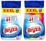Pesupulber BRYZA 4in1, v&auml;rvilistele ja valgetele riietele, 2 x 8,45 kg, 260 pesukorda
