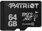 Patriot 64 GB Class 10 m&auml;lukaart