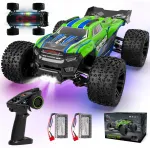 Puldiga juhitav auto 1:18, 4WD, 32 km/h, maastik, RGB, roheline