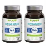 Toidulisand Biowen Magnesium Taurate 600 mg, 2 x 100 kapslit