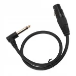 XLR naissoost kuni 6,35 mm isane mono kaabel, tasakaalustatud XLR naissoost kuni 9O