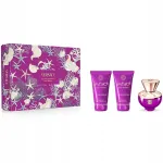 Versace Dylan Purple EDP naiste kinkekomplekt 50 ml koos losjooni ja du&scaron;igeeliga