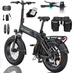 Kokkupandav elektrijalgratas ENGWE EP-2 3.0 Boost, 250W, 13.5Ah, 120 km, 20", rakendusega