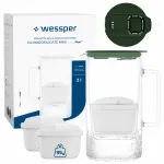 Vee filtreerimise kann Wessper D4 BOROSILICATE MINI 3 filtriga