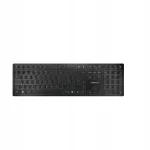Cherry KW 9100 Slim traadita klaviatuur hispaania keeles, must