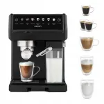 Espresso kohvimasin Raven EER007, 1450W, 20 bar, piimavahusti kaasas